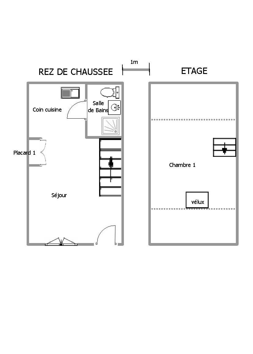 Duplex secteur calme