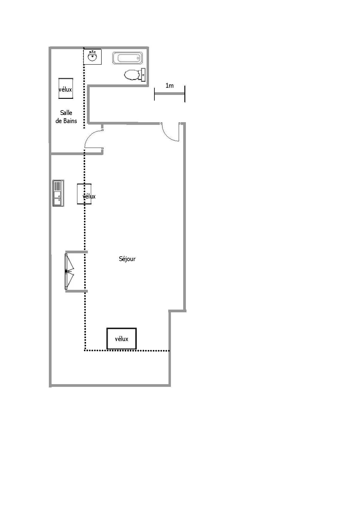 Grand studio meublé Hyper Centre